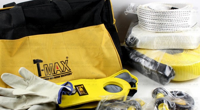 T-Max complete 8 Piece Vehicle Recovery Kit