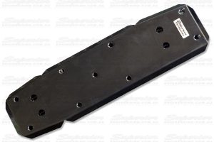 A single Superior Engineering Heavy Duty Fuel Tank Guard to suit the Ford Ranger & Mazda BT-50